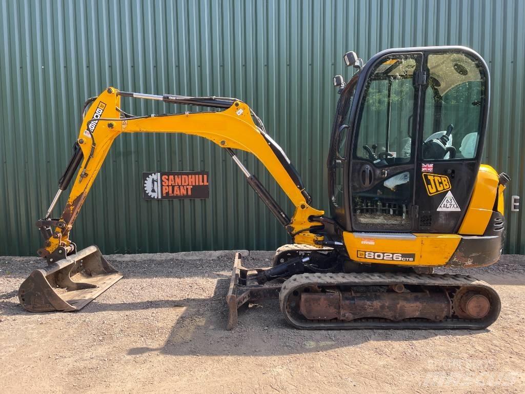 JCB 8026 CTS Minigrävare < 7t