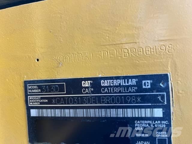 CAT 313 D Bandgrävare