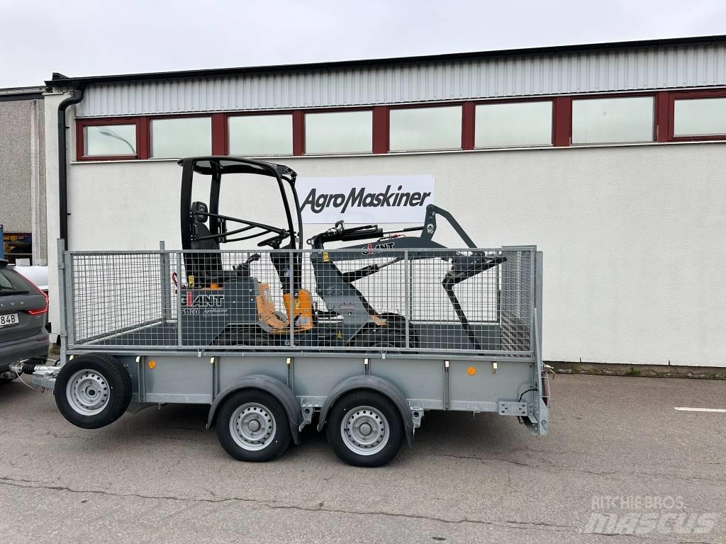 Ifor Williams GD125R Maskintransporter