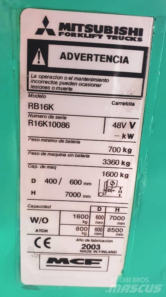Mitsubishi RB16K Skjutstativtruck