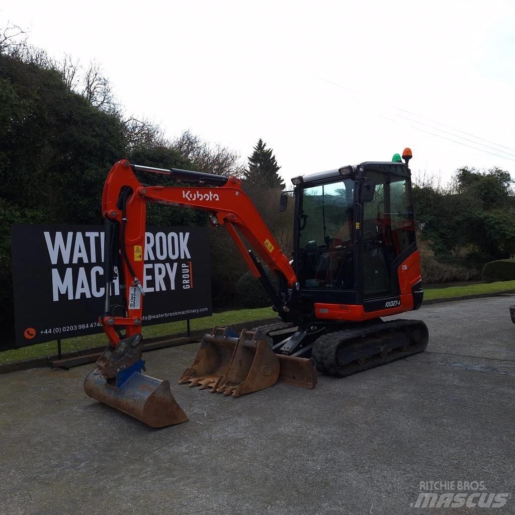 Kubota KX 027 Minigrävare < 7t