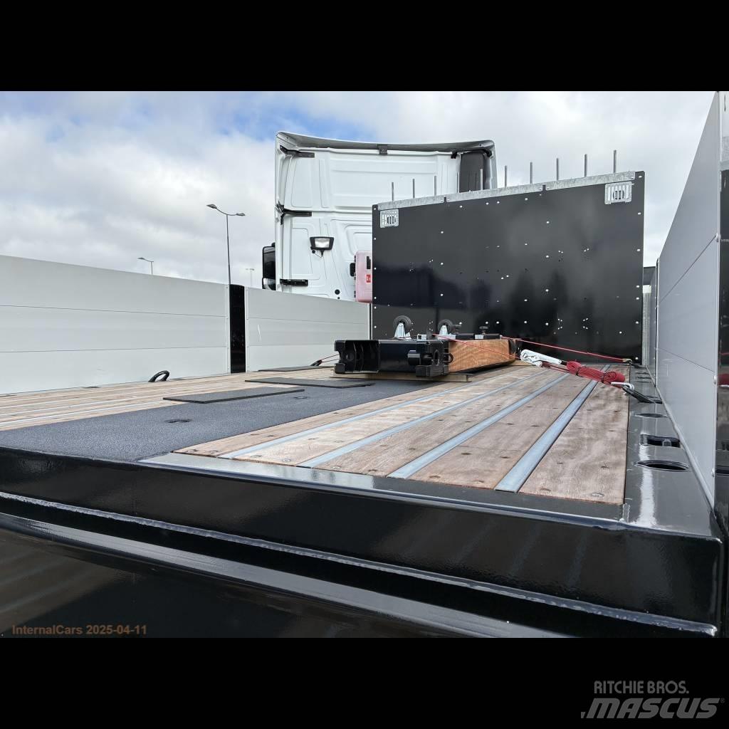 HRD STLM4Z Låg lastande semi trailer