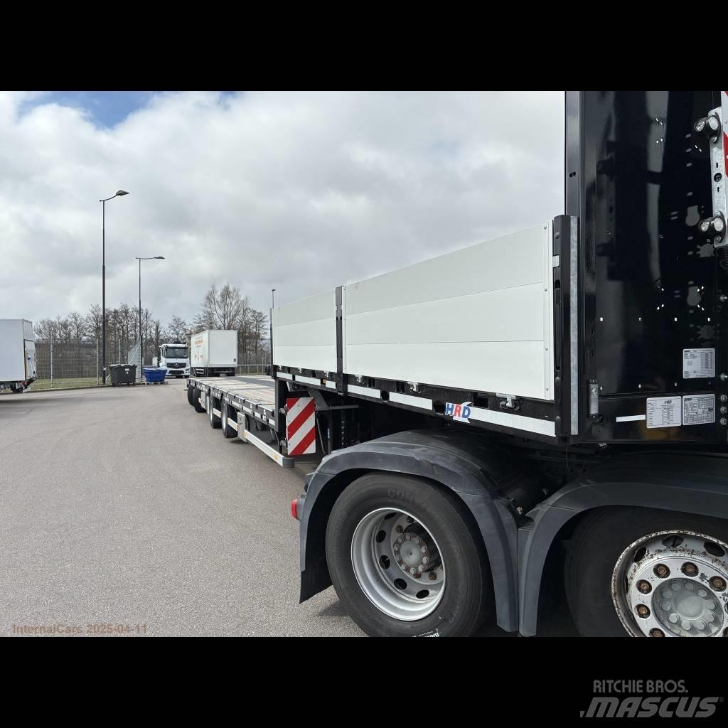 HRD STLM4Z Låg lastande semi trailer