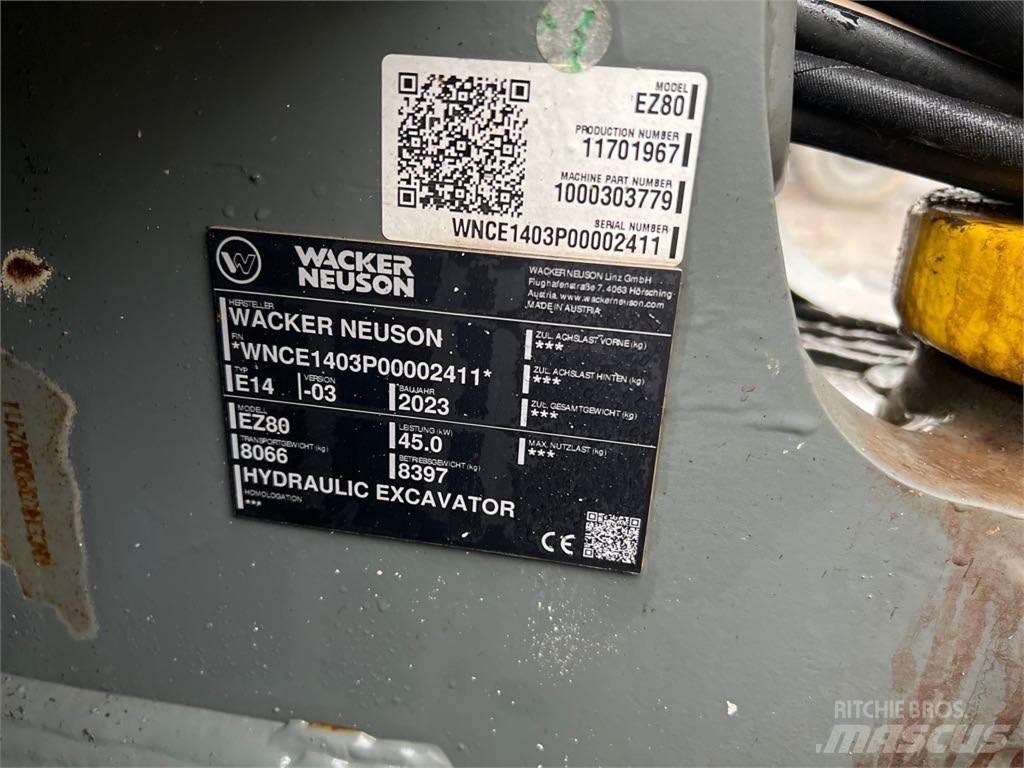 Wacker Neuson EZ80 Bandgrävare
