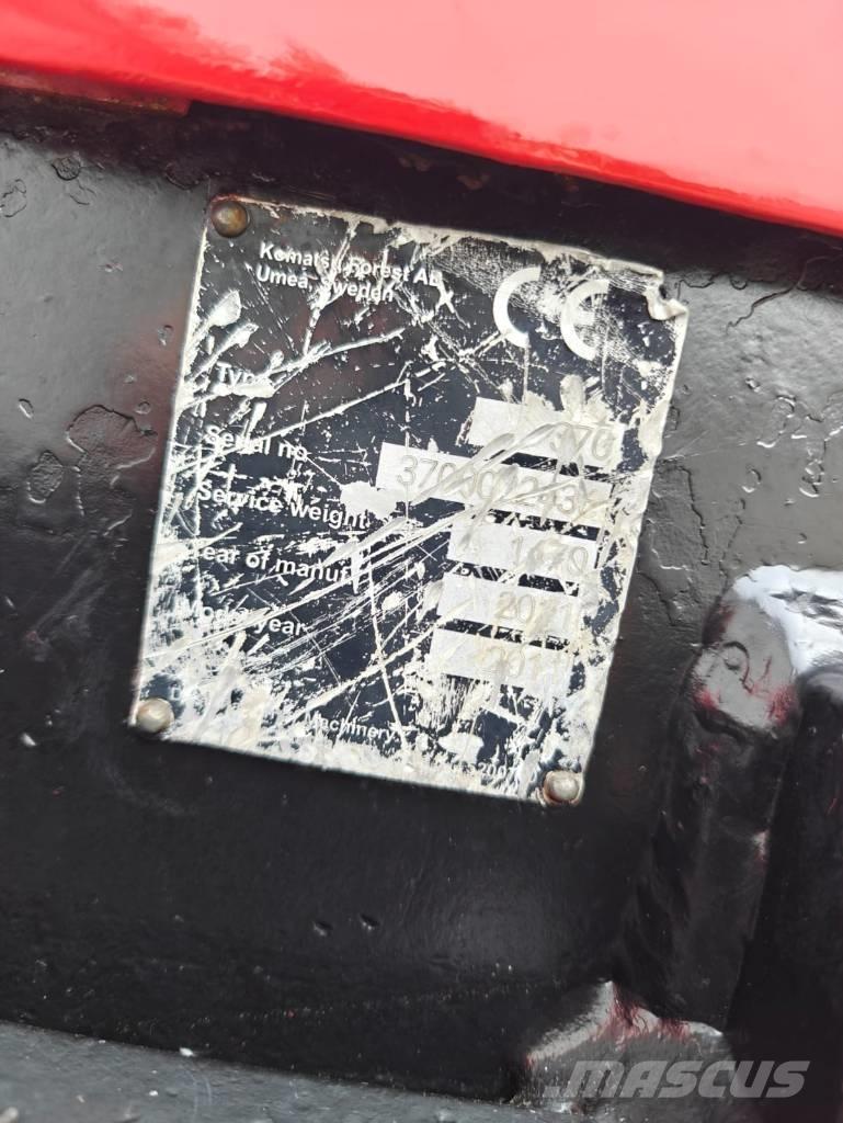 Komatsu 370.2 Skördaraggregat