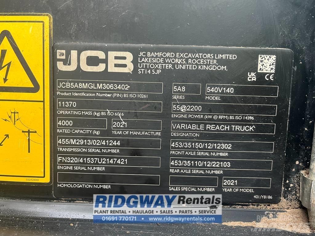 JCB 540-140 Teleskoplastare