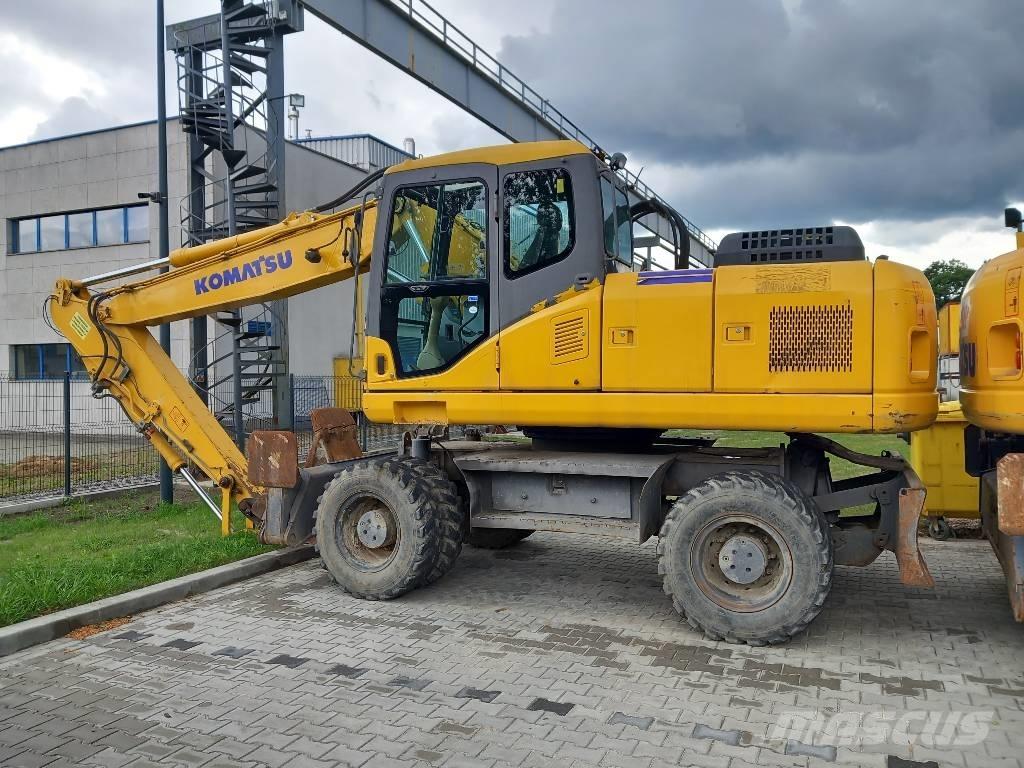 Komatsu PW 180-7EO Hjulgrävare