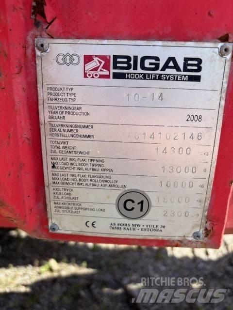 Bigab 10-14 Lastväxlarsläp