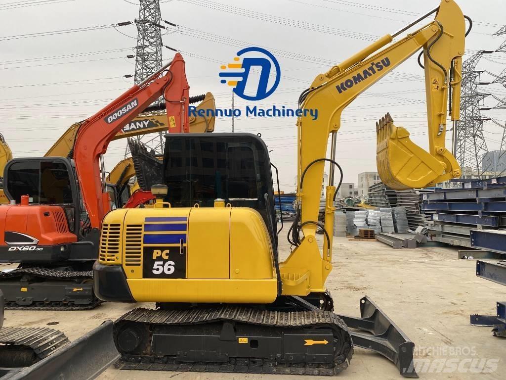 Komatsu PC 56-7 Minigrävare < 7t