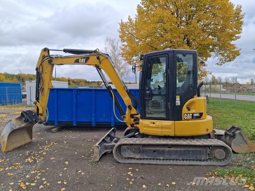 CAT 305E2CR Minigrävare < 7t