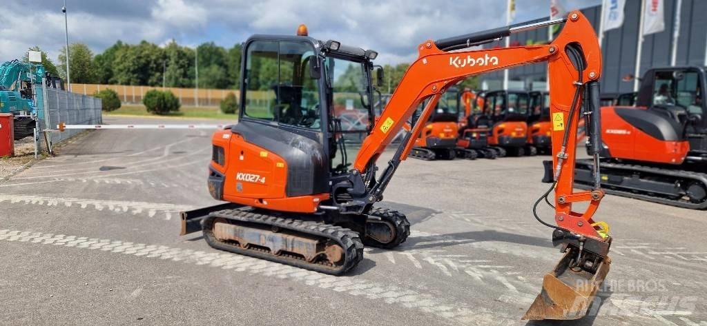 Kubota KX 027 Minigrävare < 7t