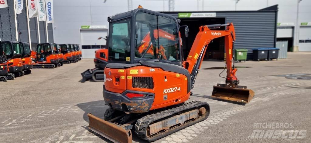 Kubota KX 027 Minigrävare < 7t