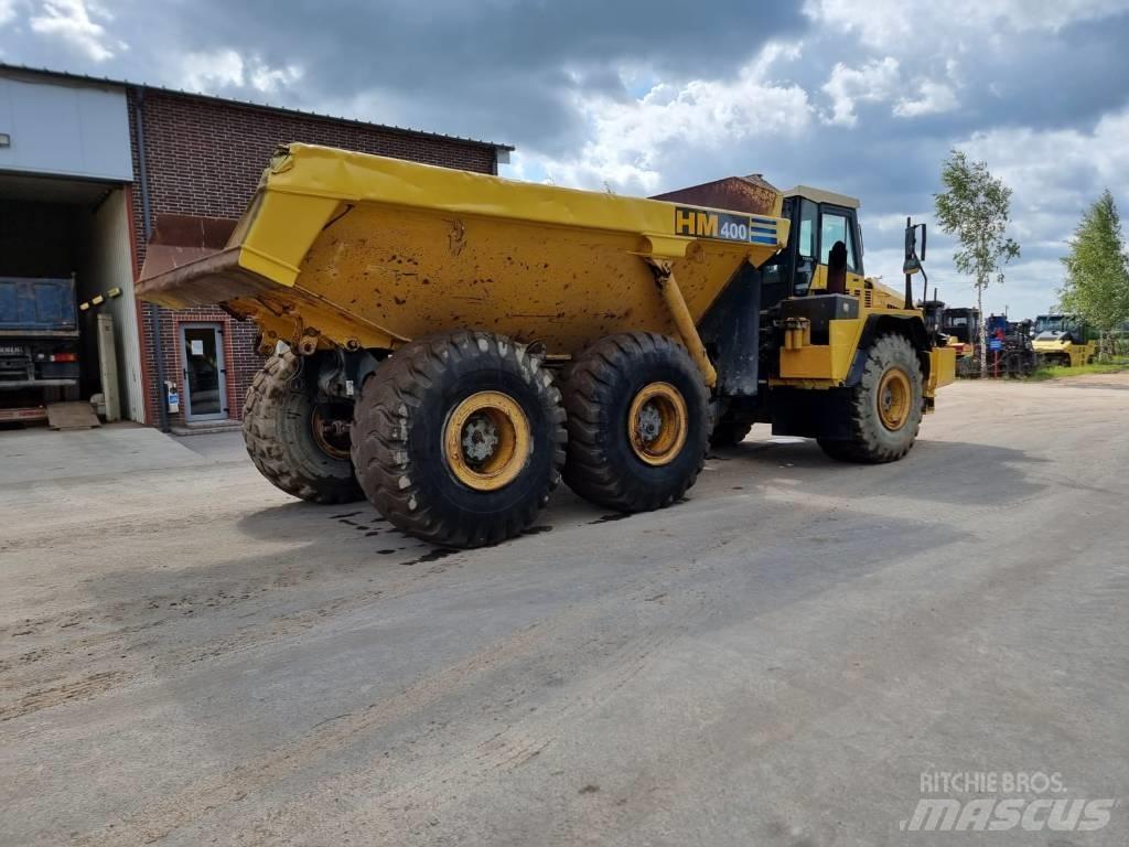 Komatsu HM 400 6x6 Midjestyrd dumper