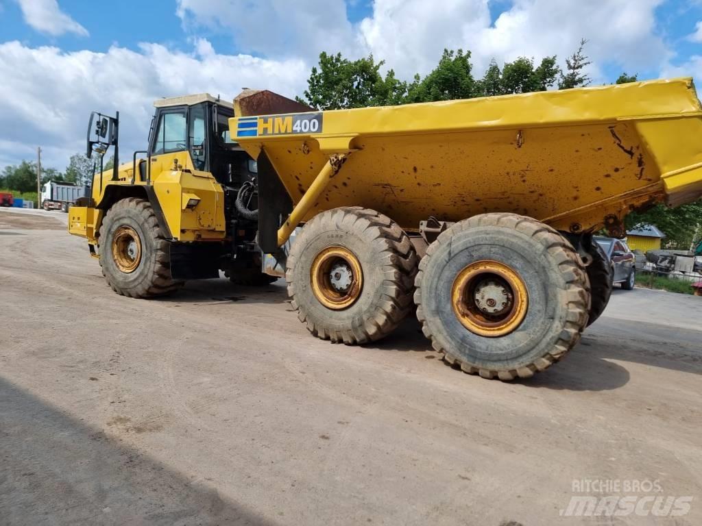Komatsu HM 400 6x6 Midjestyrd dumper