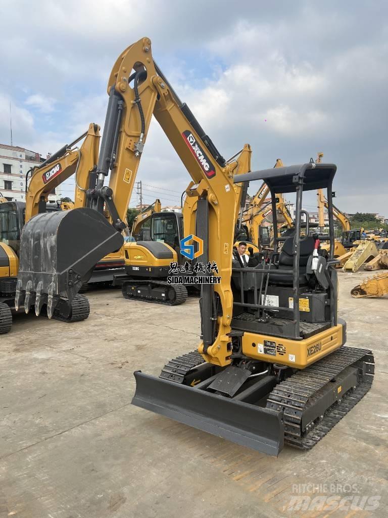 XCMG XE 26 U Minigrävare < 7t