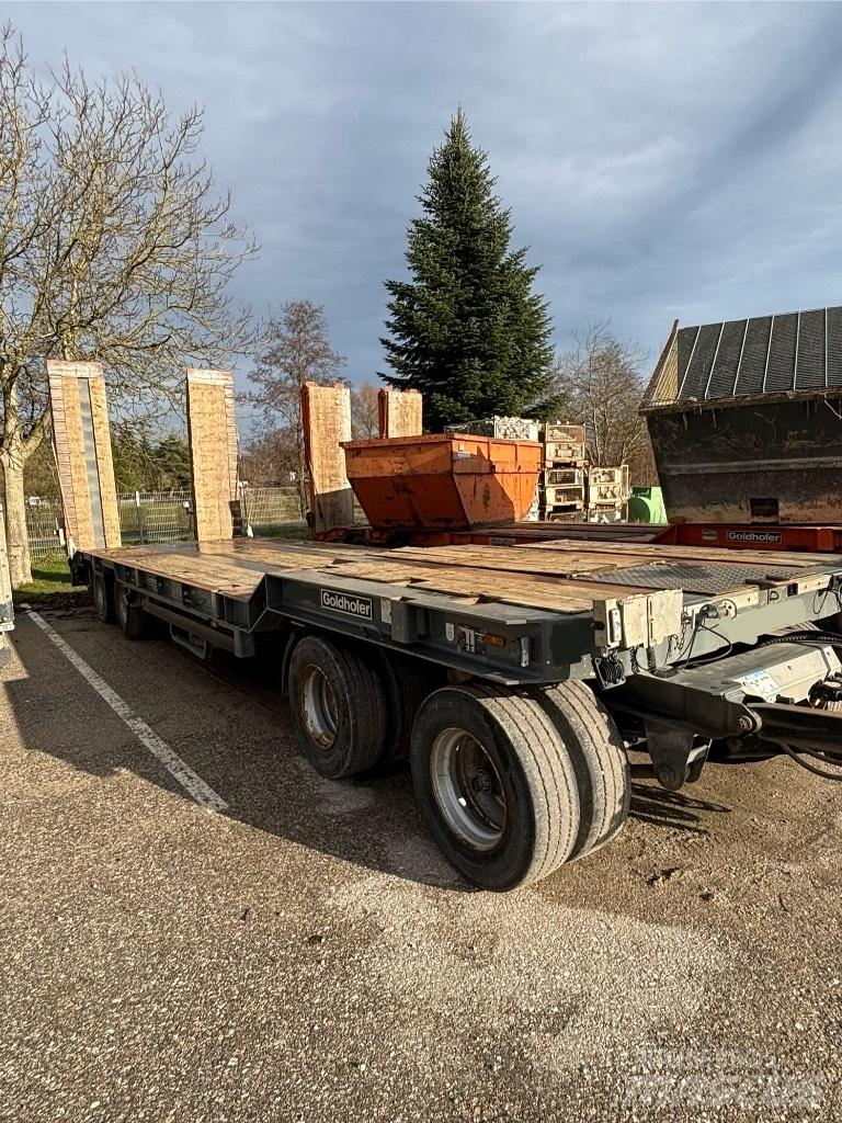Goldhofer Tieflader Maskintransporter