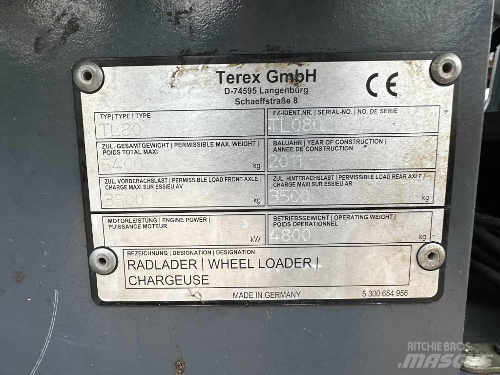 Terex TL 80 Hjullastare
