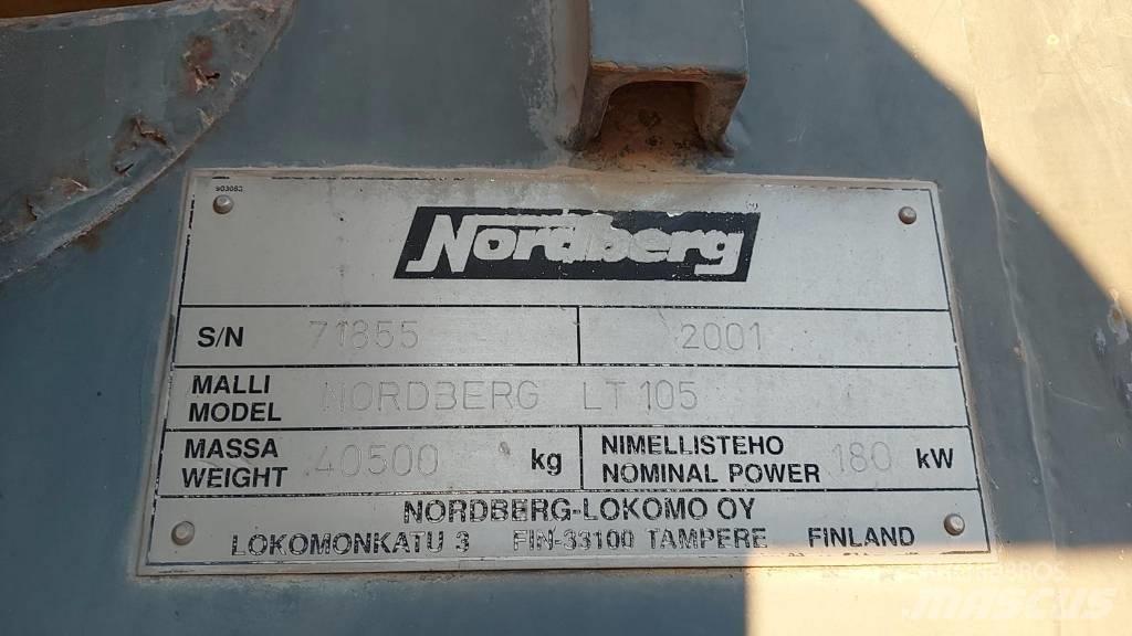 Metso Nordberg LT105 Mobila krossar