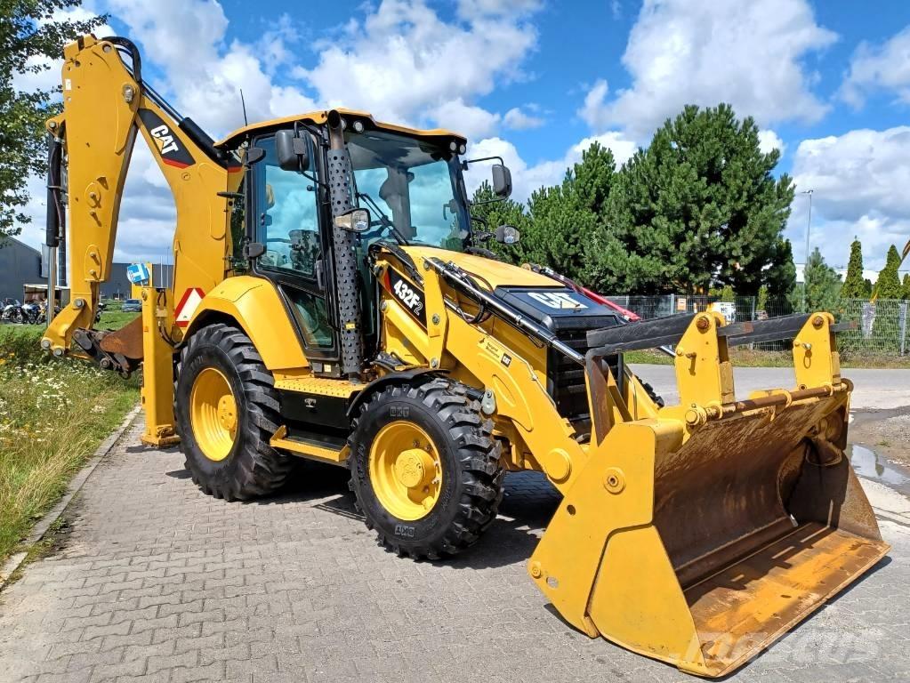CAT 432 F Grävlastare