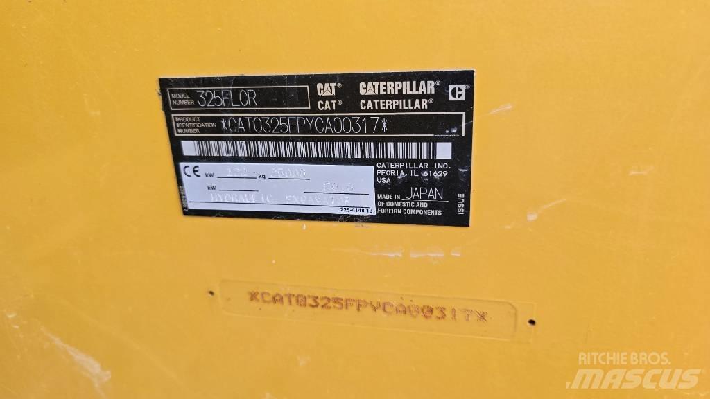 CAT 325 FL CR Bandgrävare