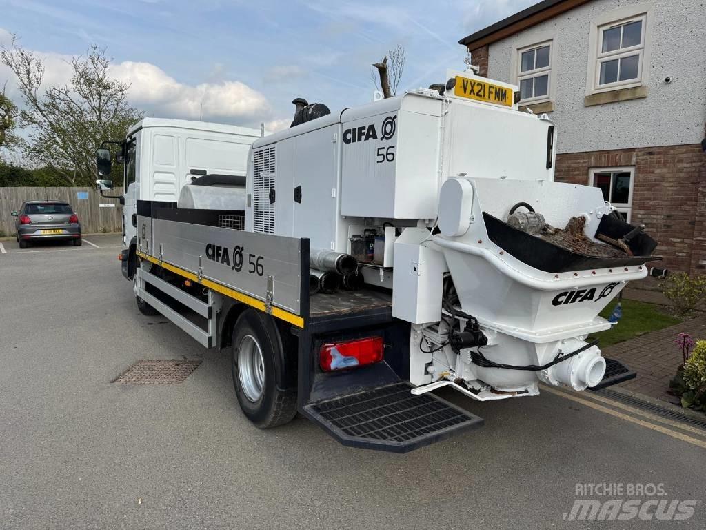 MAN 10Tonne Lastbilar med betongpump