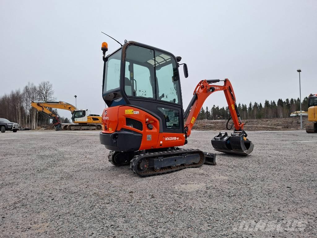 Kubota KX019-4 Minigrävare < 7t