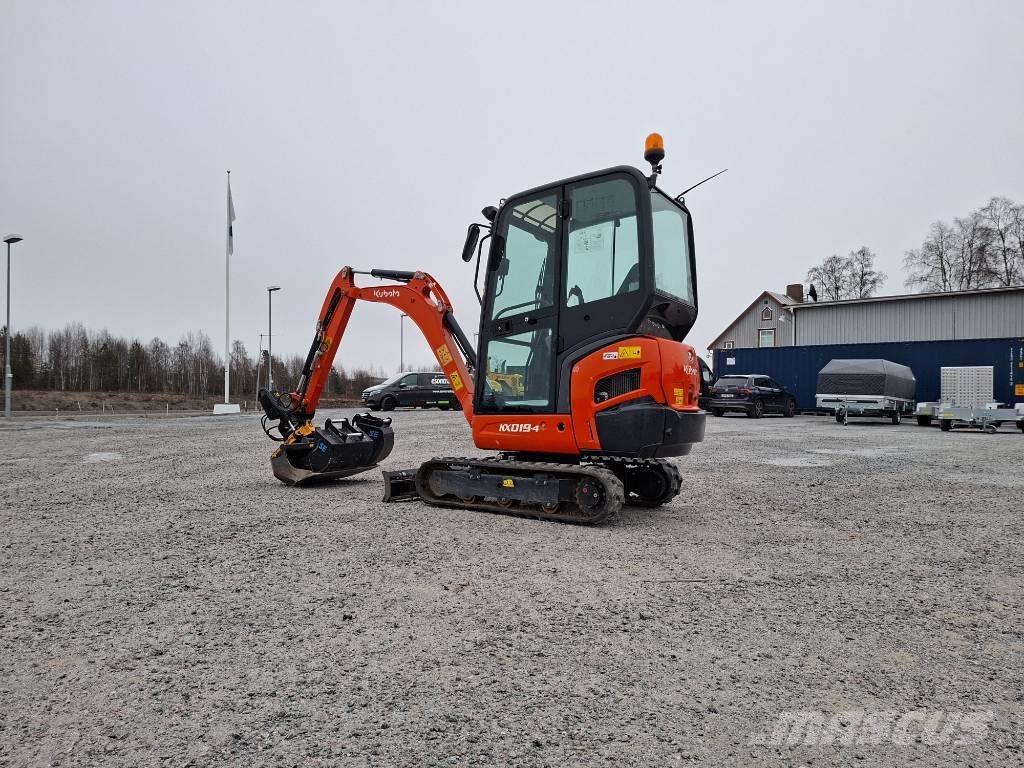 Kubota KX019-4 Minigrävare < 7t