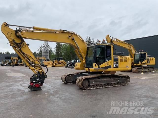 Komatsu PC210 Bandgrävare