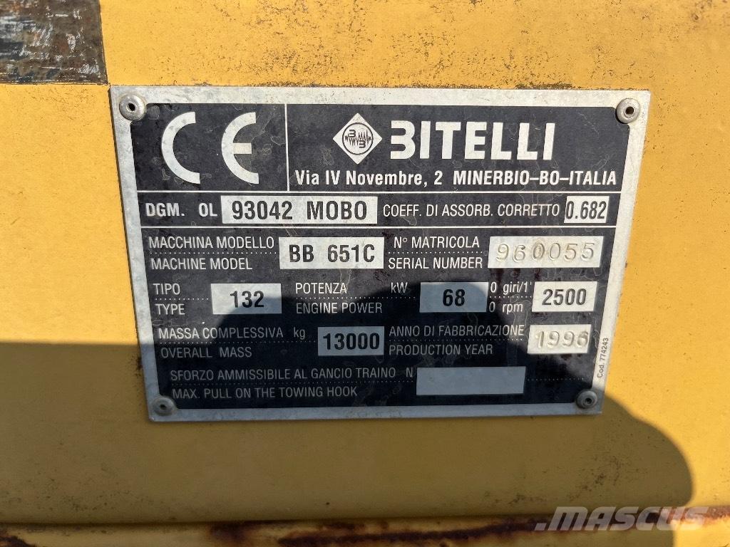 Bitelli BB 651 C Asfaltsläggningsmaskiner
