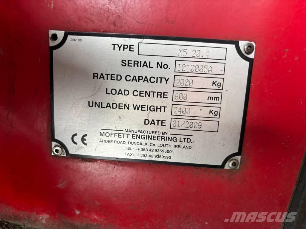 Moffett M5 20.4 Materialhantering - Övriga