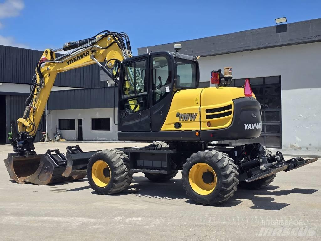 Yanmar B 110 W Hjulgrävare