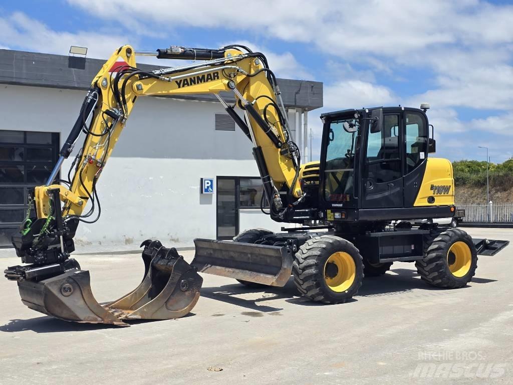 Yanmar B 110 W Hjulgrävare