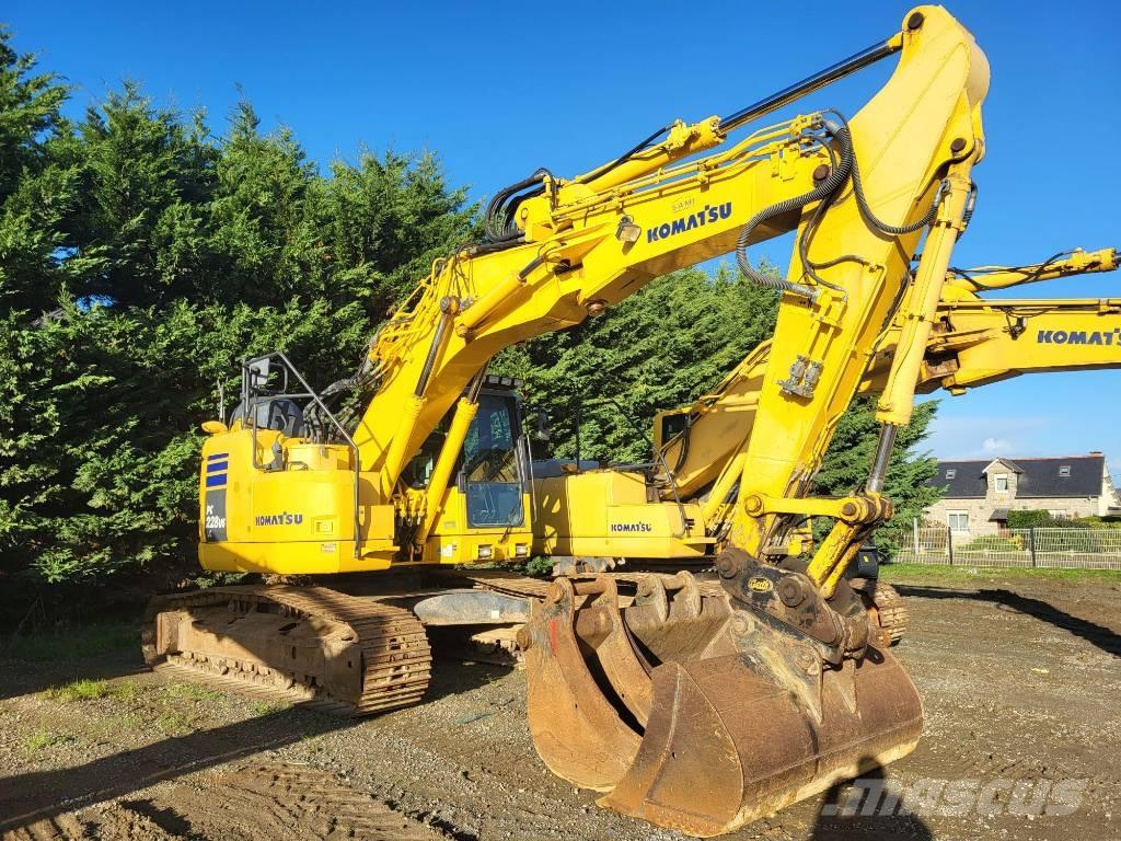 Komatsu PC228USLC-11 Bandgrävare
