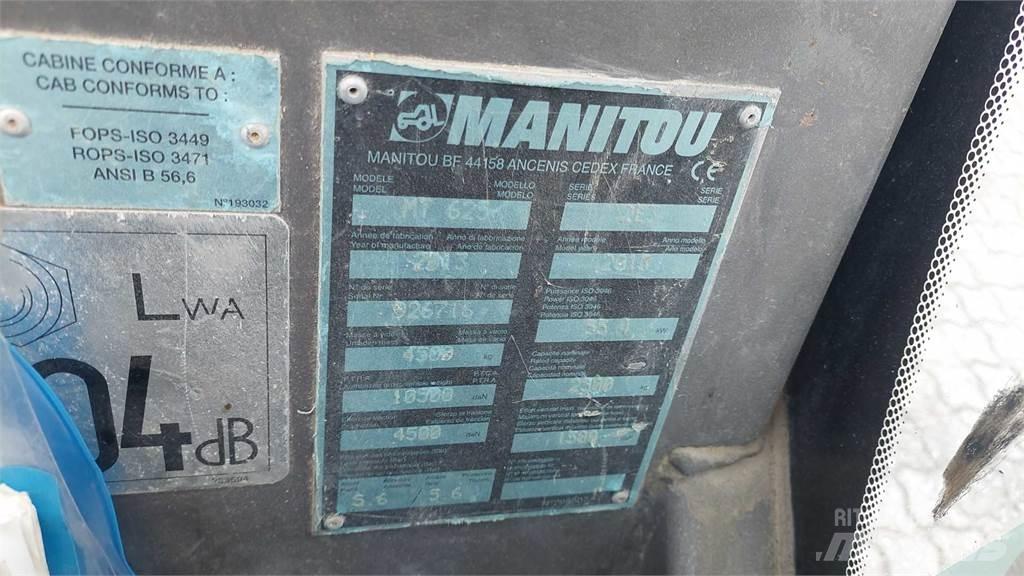 Manitou MT625T Teleskoplastare