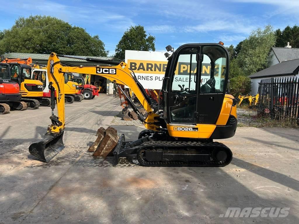 JCB 8026 CTS Minigrävare < 7t