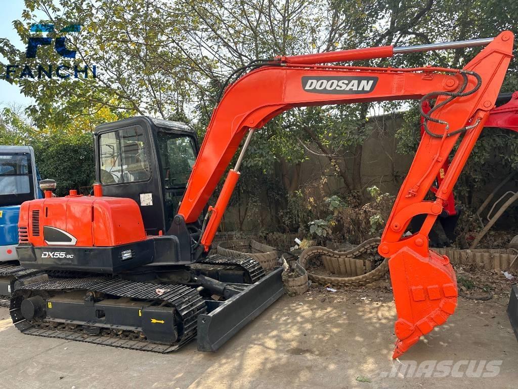 Doosan DX 55-9 C Minigrävare < 7t