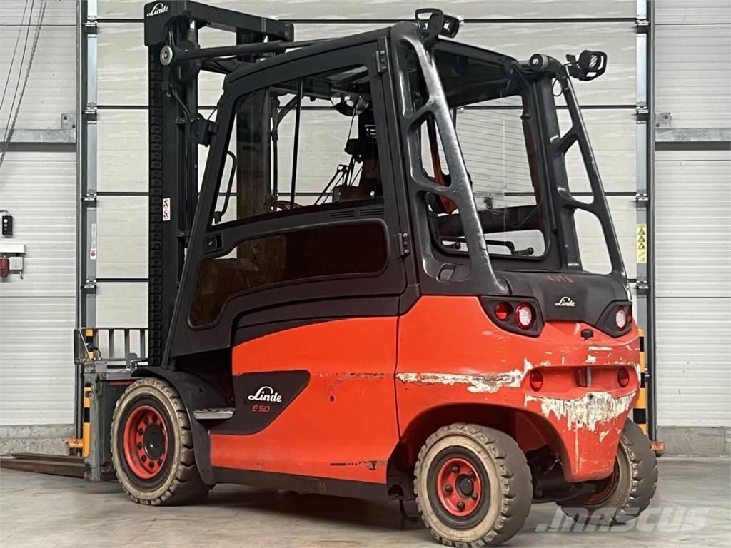 Linde E50HL-01 / 600 Elmotviktstruckar