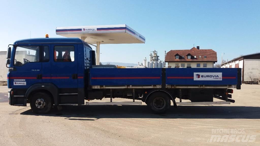 MAN TGL8.180 Flakbilar