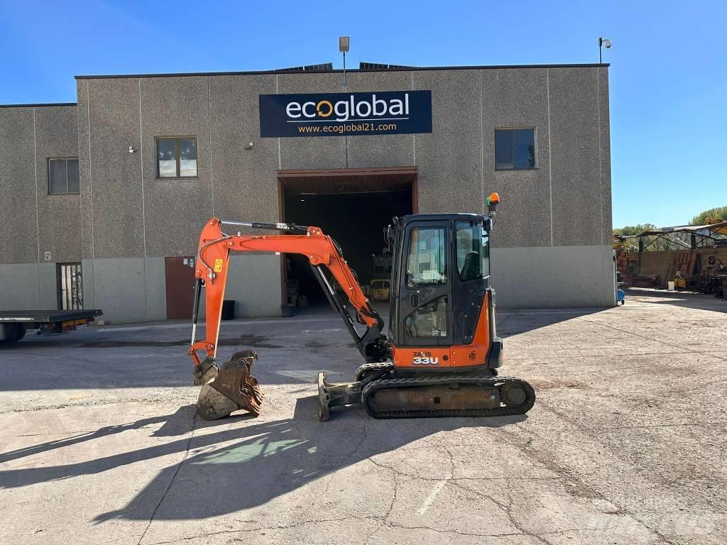 Hitachi ZX 33 U-6 Minigrävare < 7t