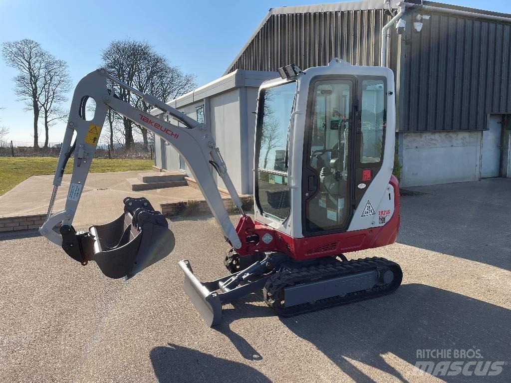 Takeuchi TB 216 Minigrävare < 7t