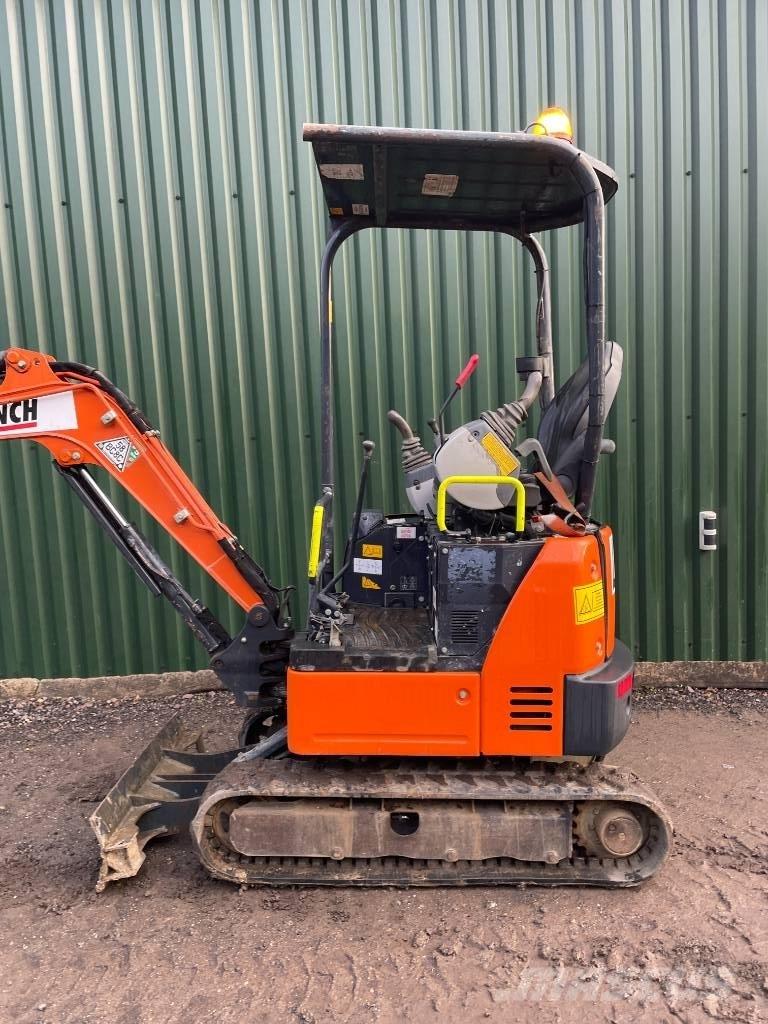 Hitachi ZX 19 U-6 Minigrävare < 7t