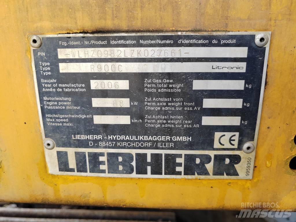 Liebherr R 900 C Bandgrävare
