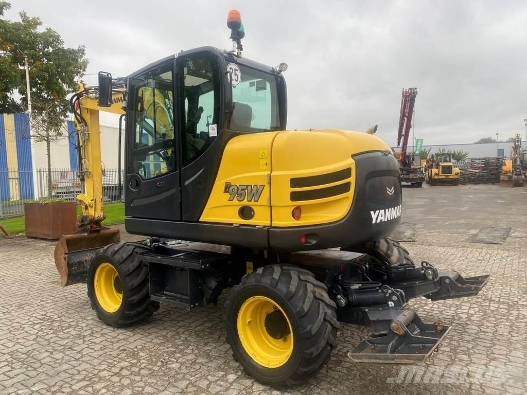 Yanmar B95w NVT Hjulgrävare