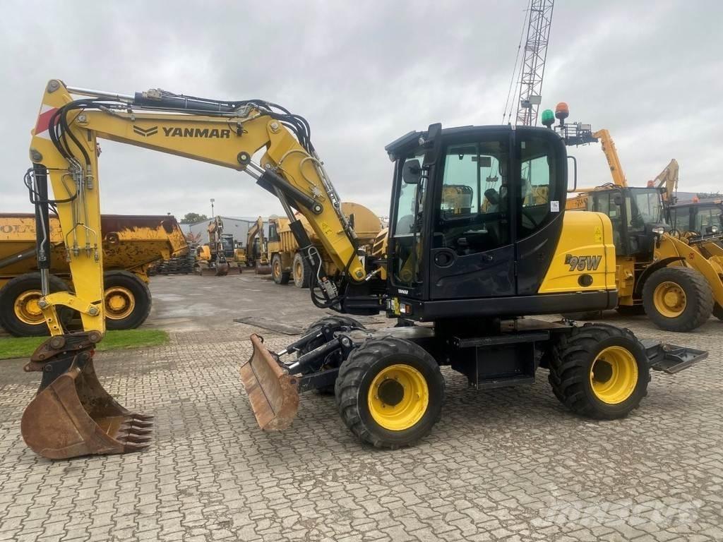Yanmar B95w NVT Hjulgrävare
