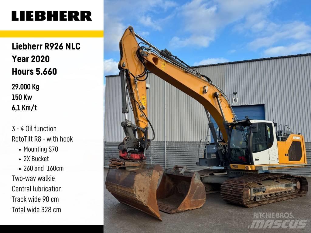 Liebherr R 926 Bandgrävare