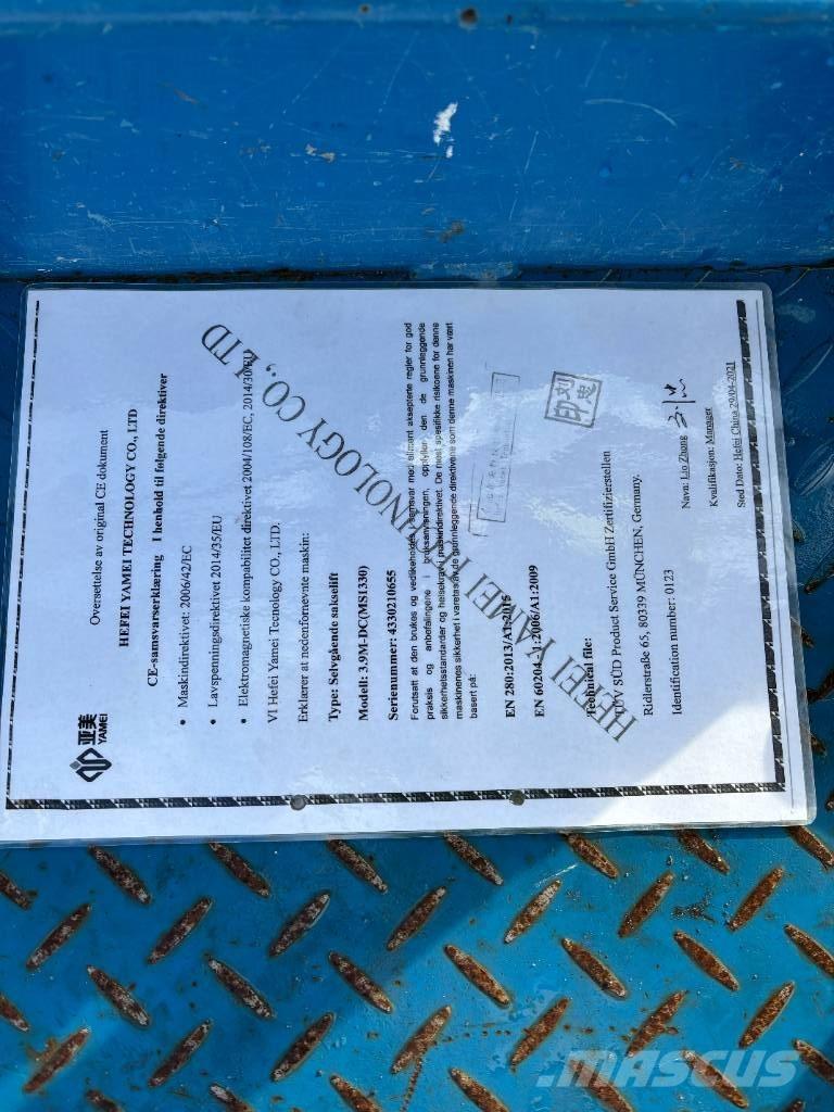 Yamei MS1330 Saxliftar