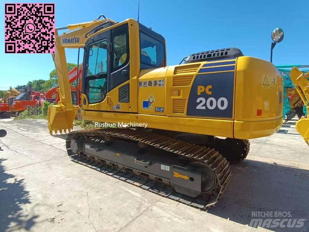 Komatsu PC 200 Midigrävmaskiner 7t - 12t