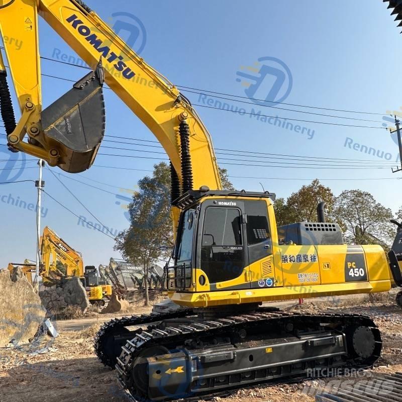 Komatsu PC450-8 Bandgrävare