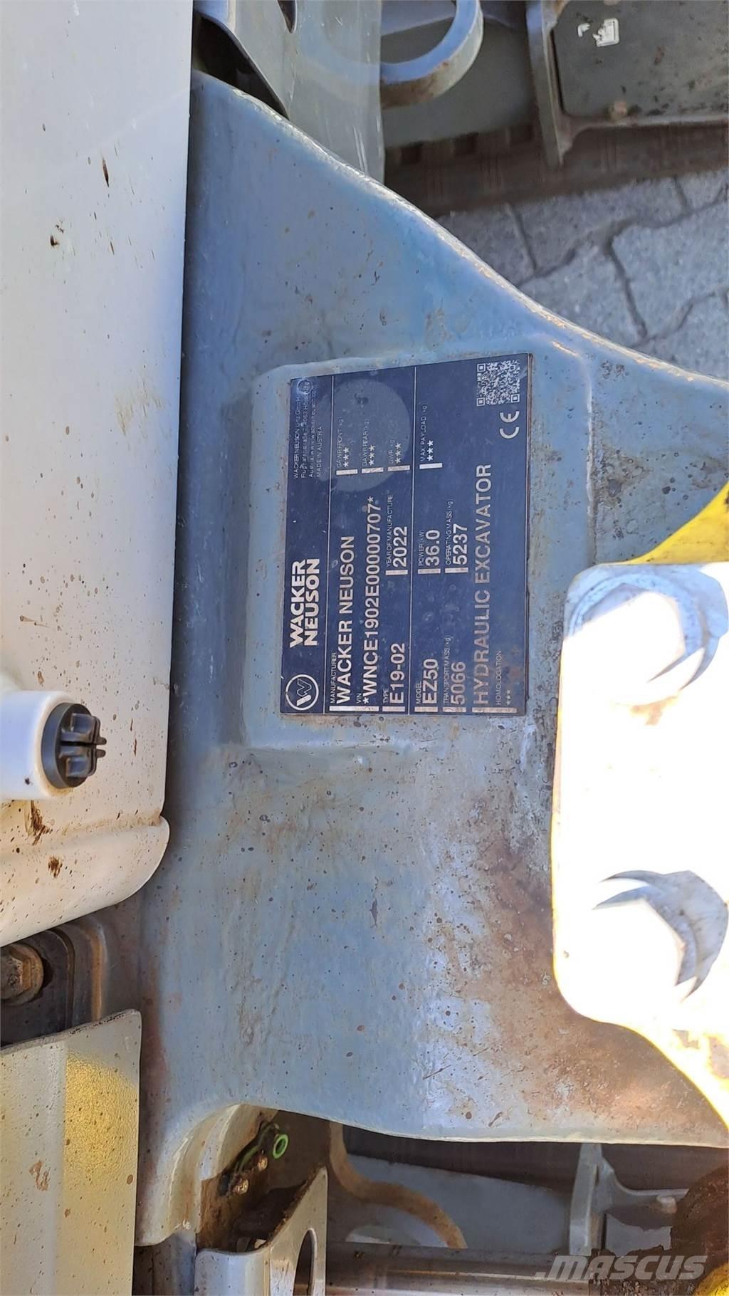Wacker Neuson EZ50 Bandgrävare