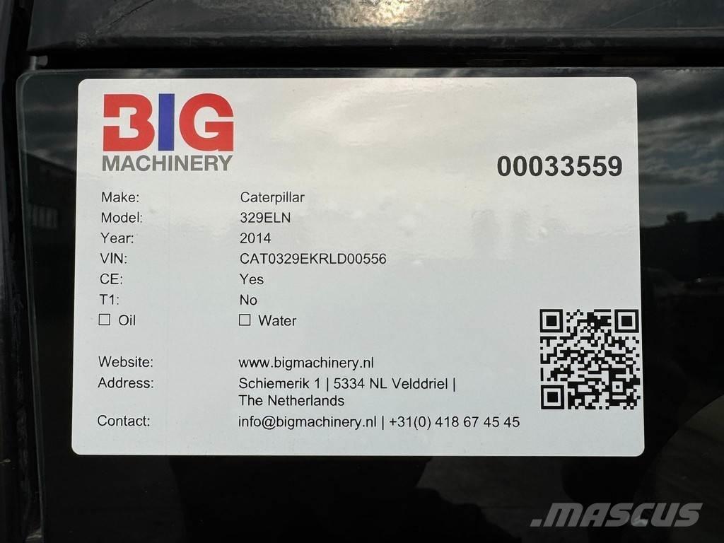 CAT 329ELN Bandgrävare